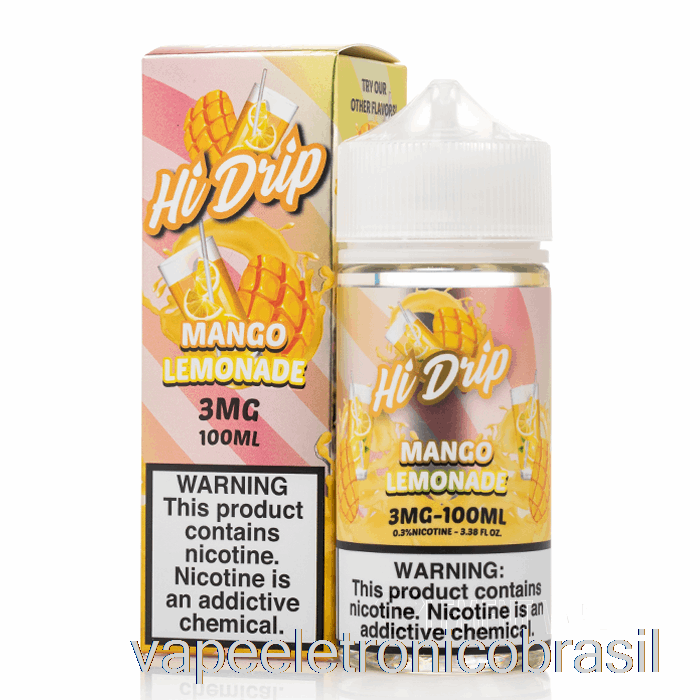 Vape Vaporesso Manga Limonada - E-líquidos Hi-drip - 100ml 6mg